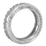 Pinky swear ring - Rhodium - Image 2
