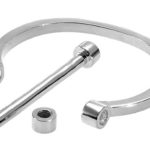 Screw you bangle - Square profile rhodium - Image 2